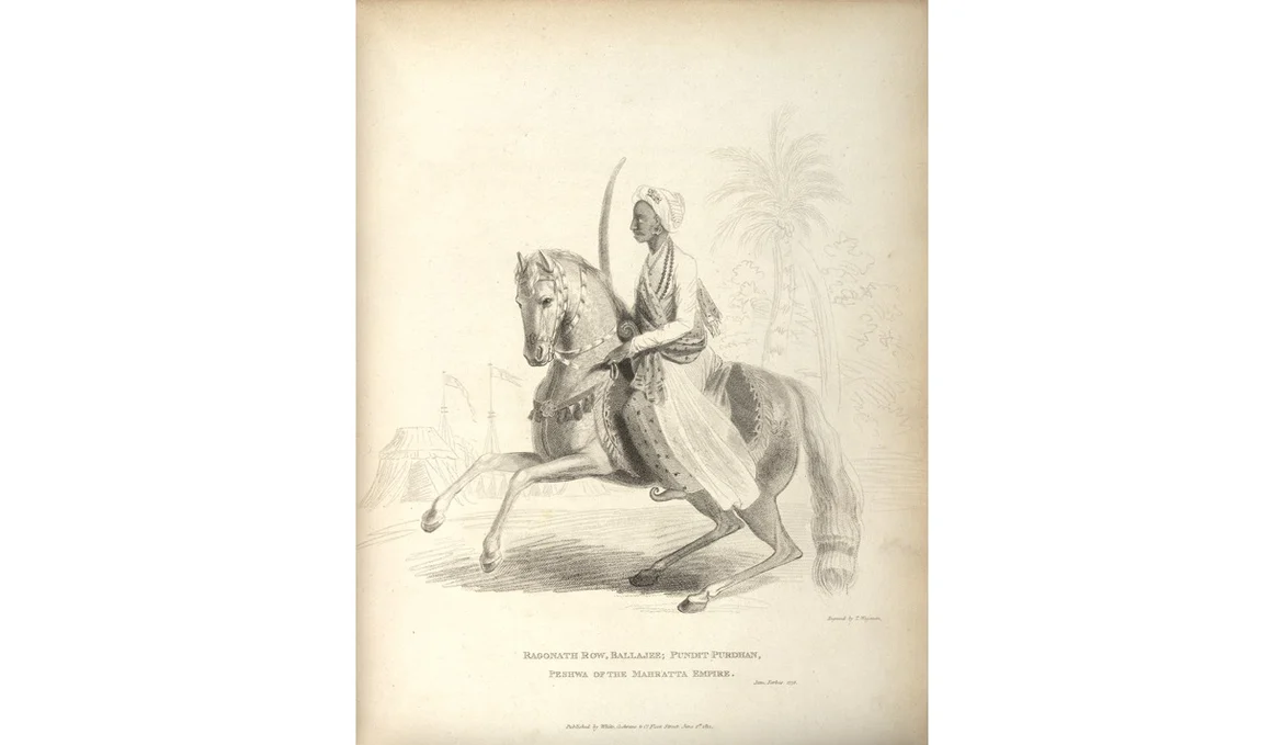 Illustration of Ragunathrao Peshwa