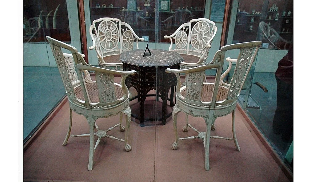 Ivory chairs of Tipu Sultan