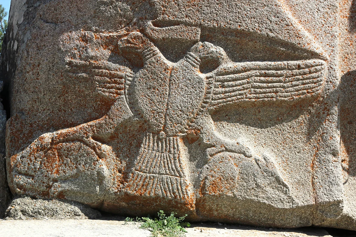 Double-headed eagle at Alaca Höyük,