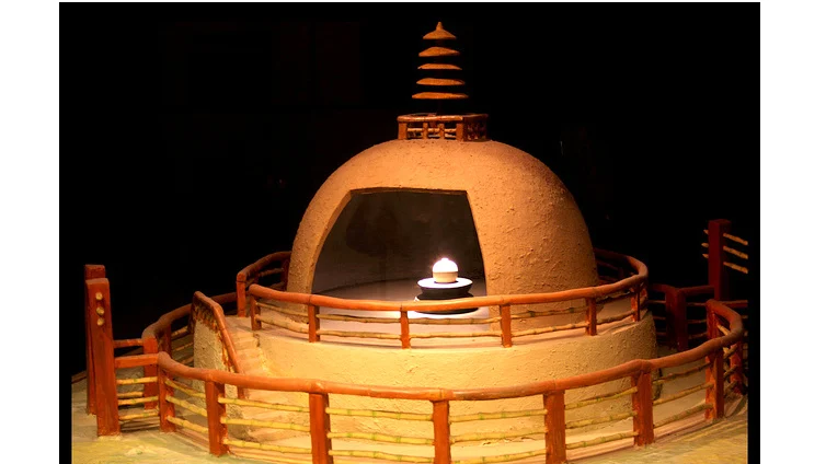 Sacred ashes of Gautama Buddha