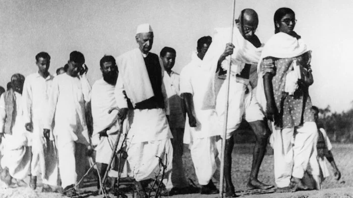 Mahatma Gandhi in Noakhali, 1946