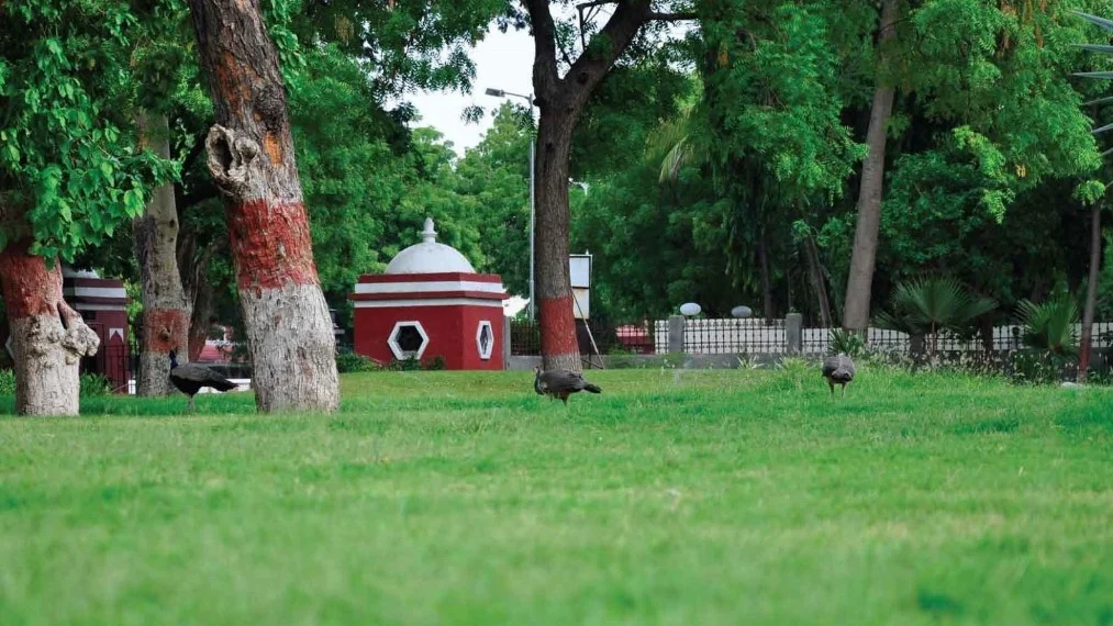 The Royal Palace Gardens, Shahibaug