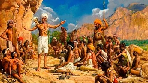 Mundas reaching out to Birsa for help
