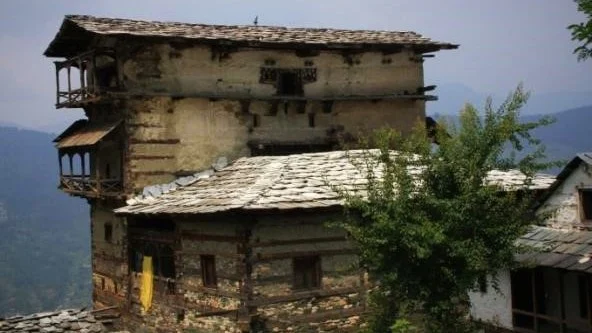 The Krishna Temple or Thakurwad, Chaini, Himachal Pradesh