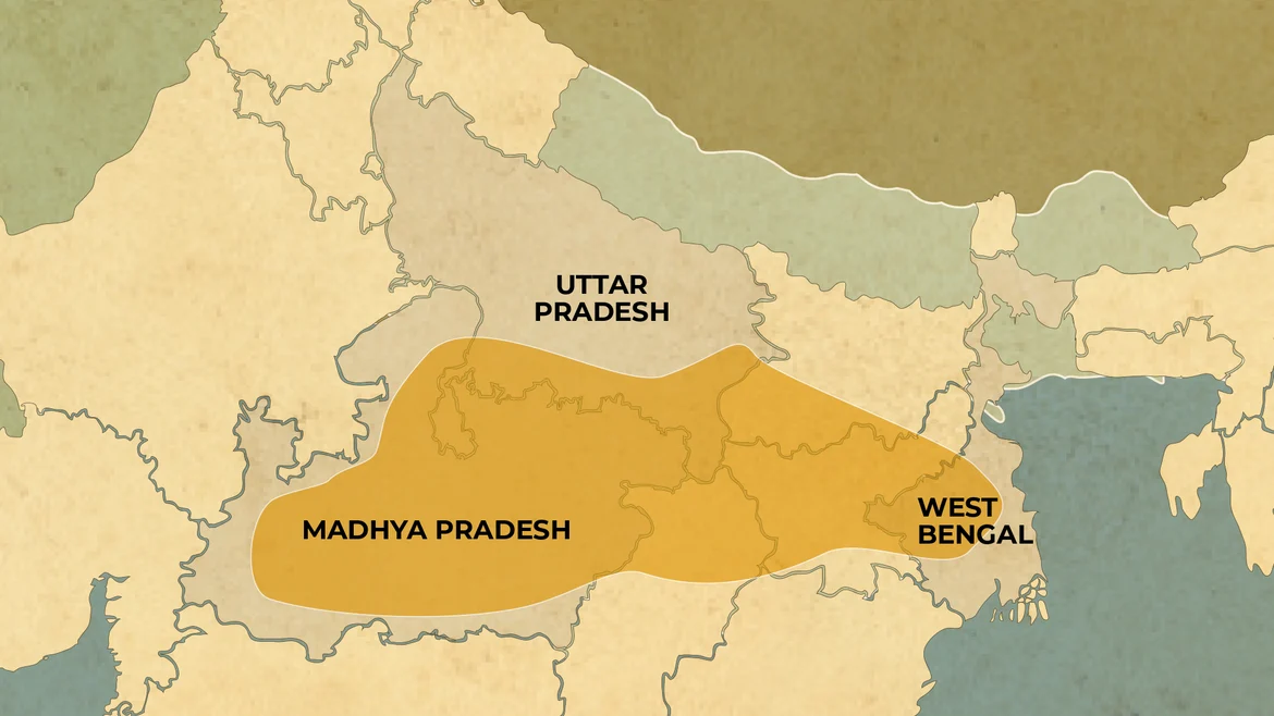 Thugs travelled in groups across the central Indian region
