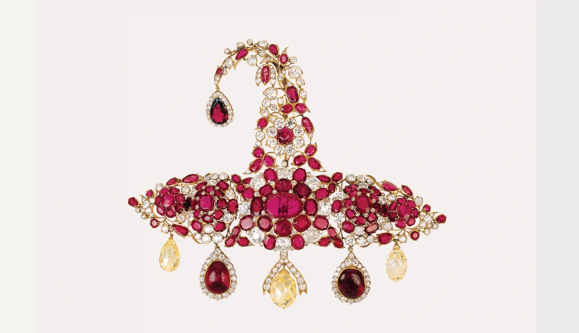 Sarpech (turban ornament), Hyderabad, late 19th century