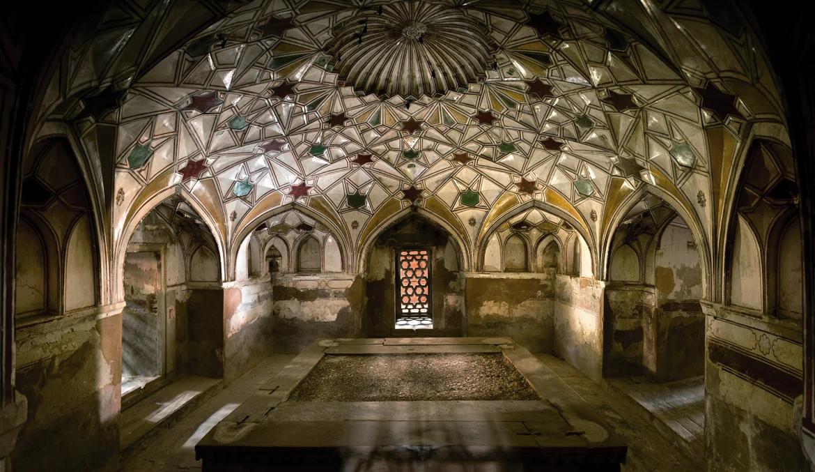 Inside view of the dome