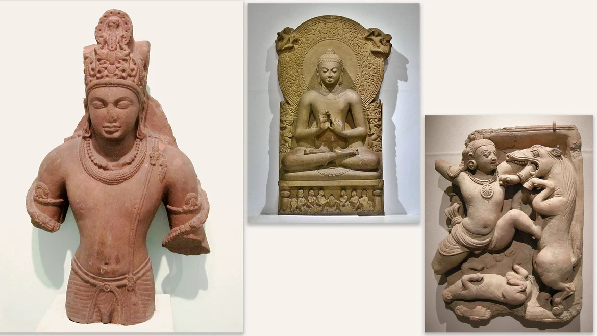 Sculptures belonging to Gupta Period 