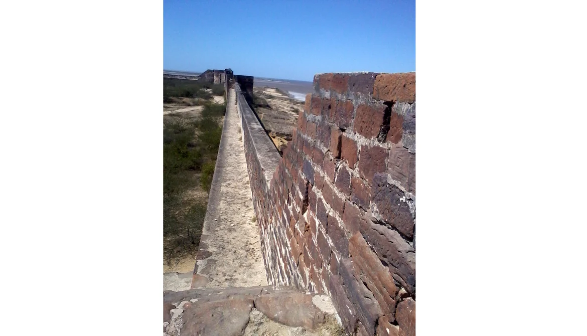 Lakhpat Fort and the Arabian Sea