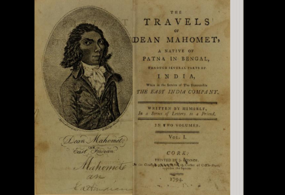 The book ‘The Travels of Dean Mahomet’