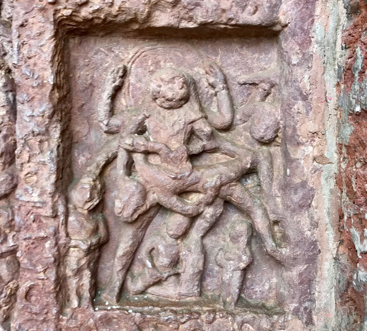 Narasimha reliefs, Lakshmana Hindu temple, Chhattisgarh (7th century)