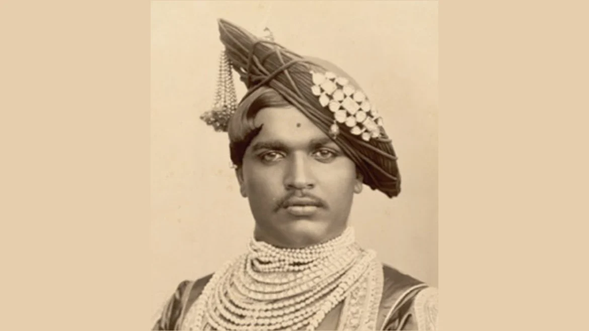 Chhatrapati Shahu (1894 - 1922), Kolhapur, photograph taken in 1894