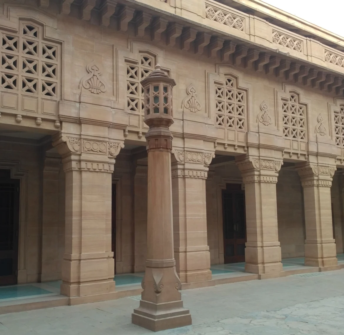 A blend of Indo-Saracenic and Art Deco elements