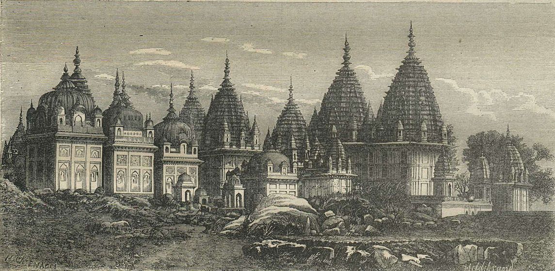 Chhatris of the Rajs of Jhansi