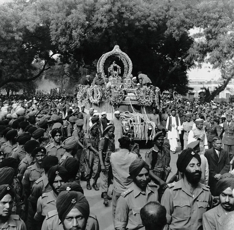 Mahatma Gandhi’s Funeral Procession
