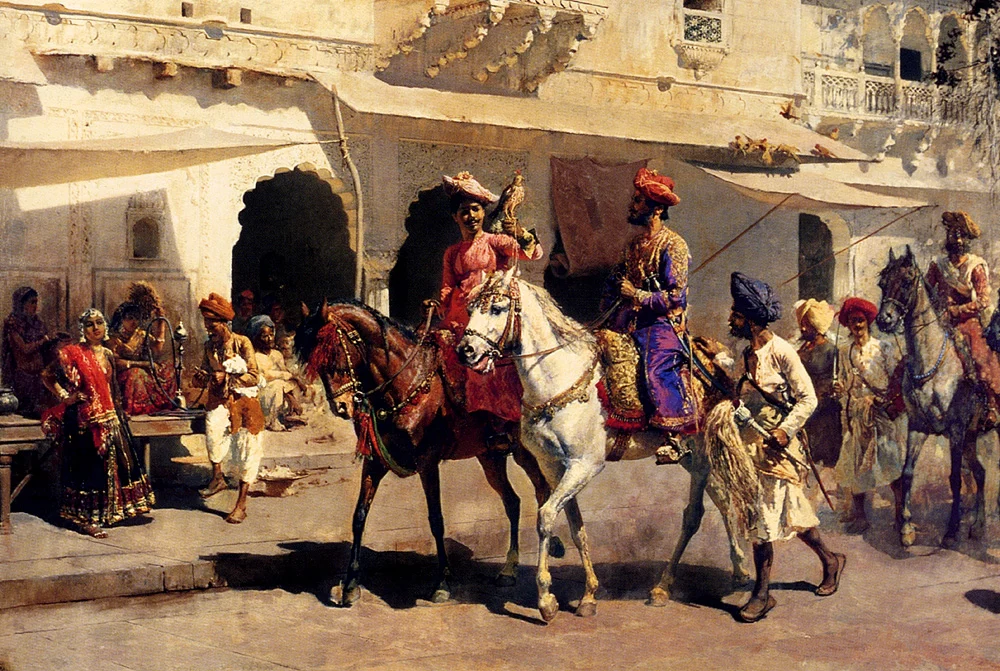 Maratha Grandee in Gwalior in 1880s