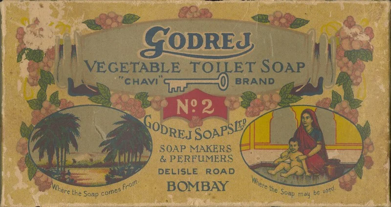 Old packaging Godrej No. 2