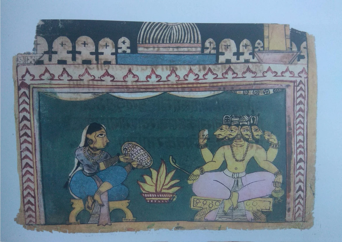 Ragini Khambavati Pali Ragamala