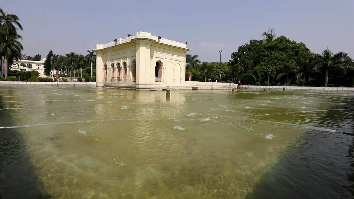 The summer palaces in Pinjore Gardens were meant to be summer retreats