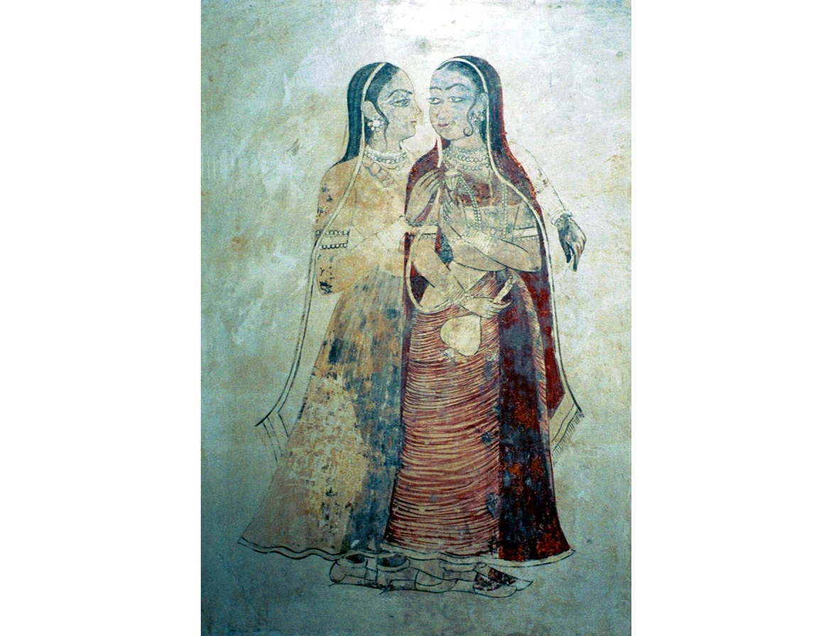 Mural from Nagaur Fort in Rajasthan