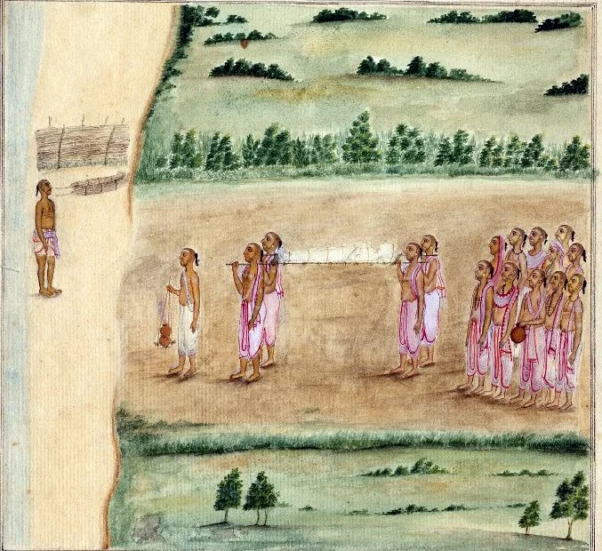 A Hindu funeral