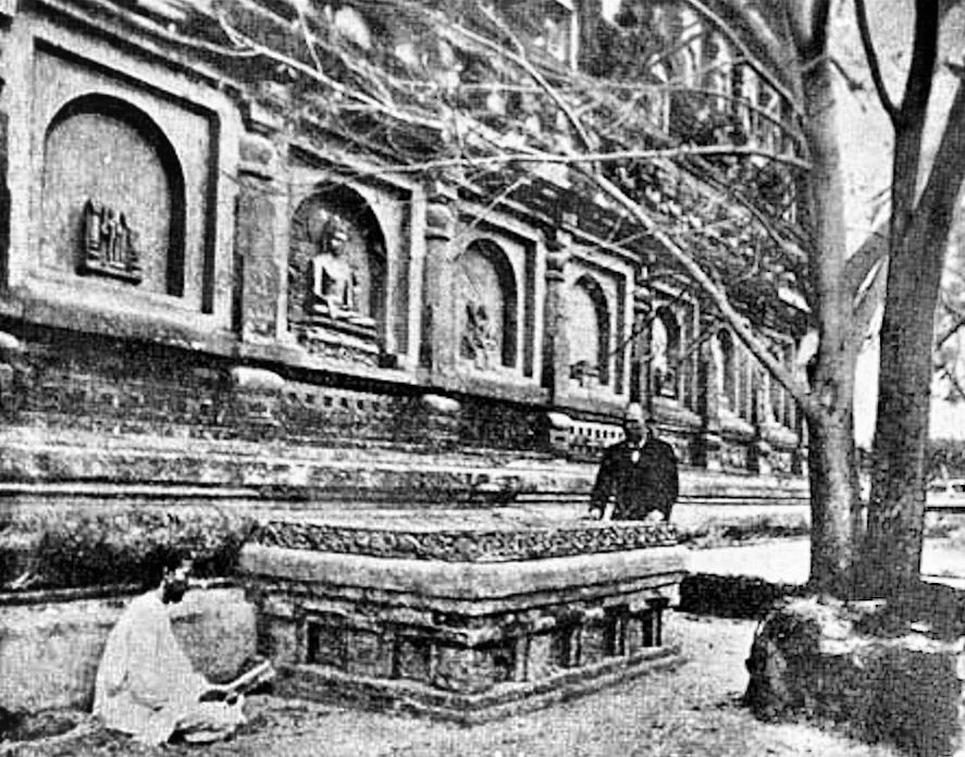 Vajrasana in the early 1900s