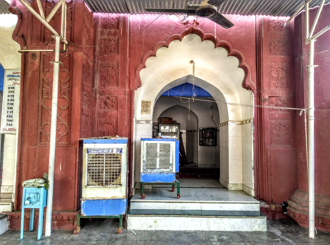 Interior of the mosque