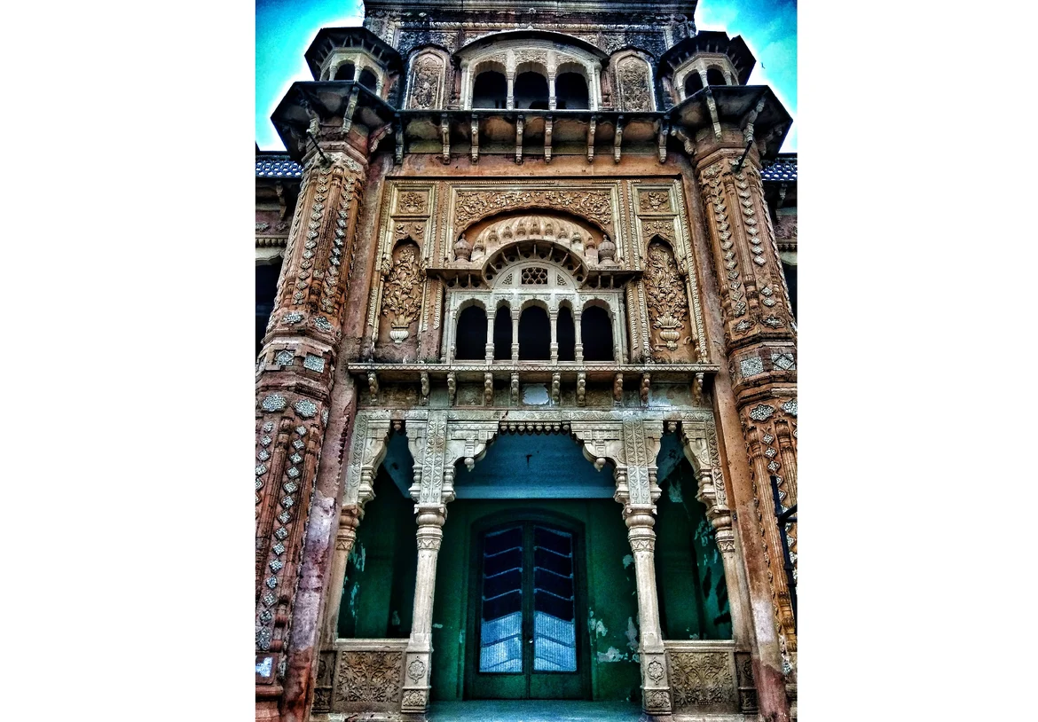 The intricate detailing