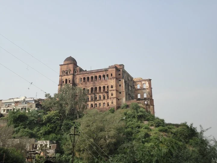 The exterior of the complex