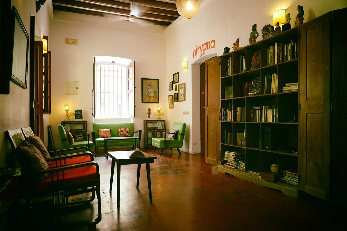 Interior of Café Des Arts