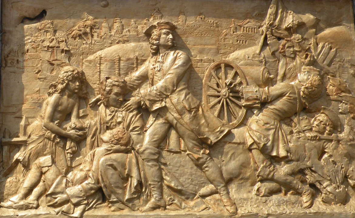 Carving of Joseph François Dupleix