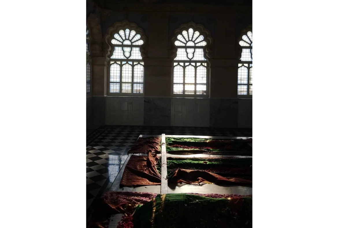 The graves