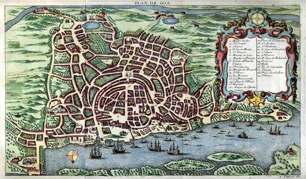 The Portuguese Plan of Goa (1750)