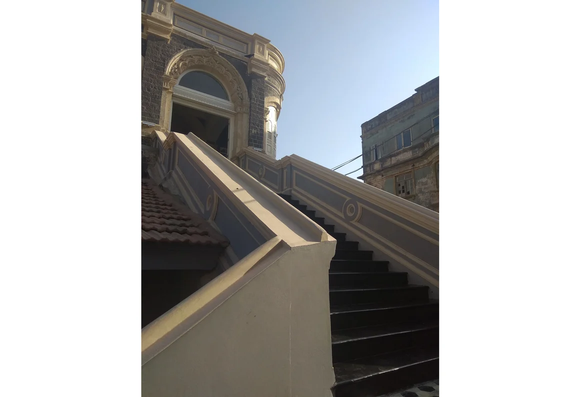The staircase