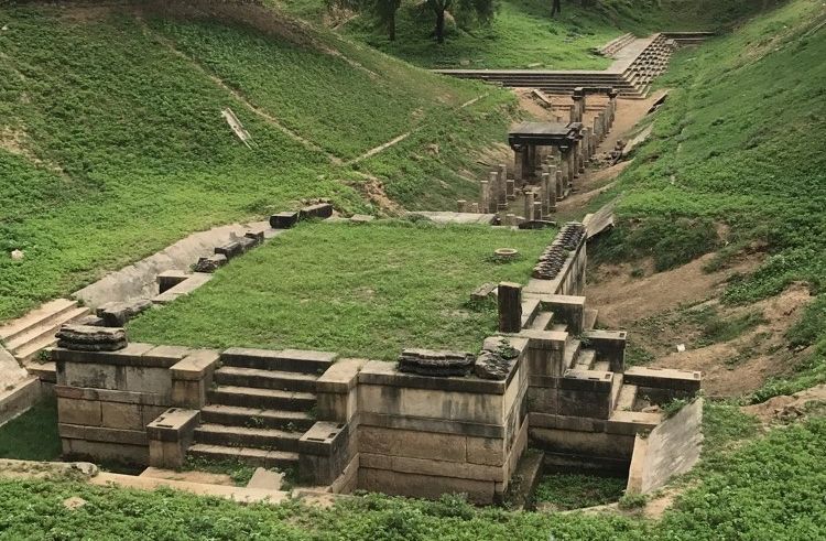 Ruins of an old Shiva temple in the area