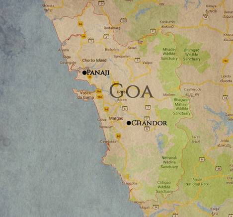 The New and Old Capital on the Map