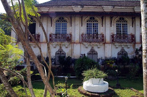 The Braganza Mansion in Chandor