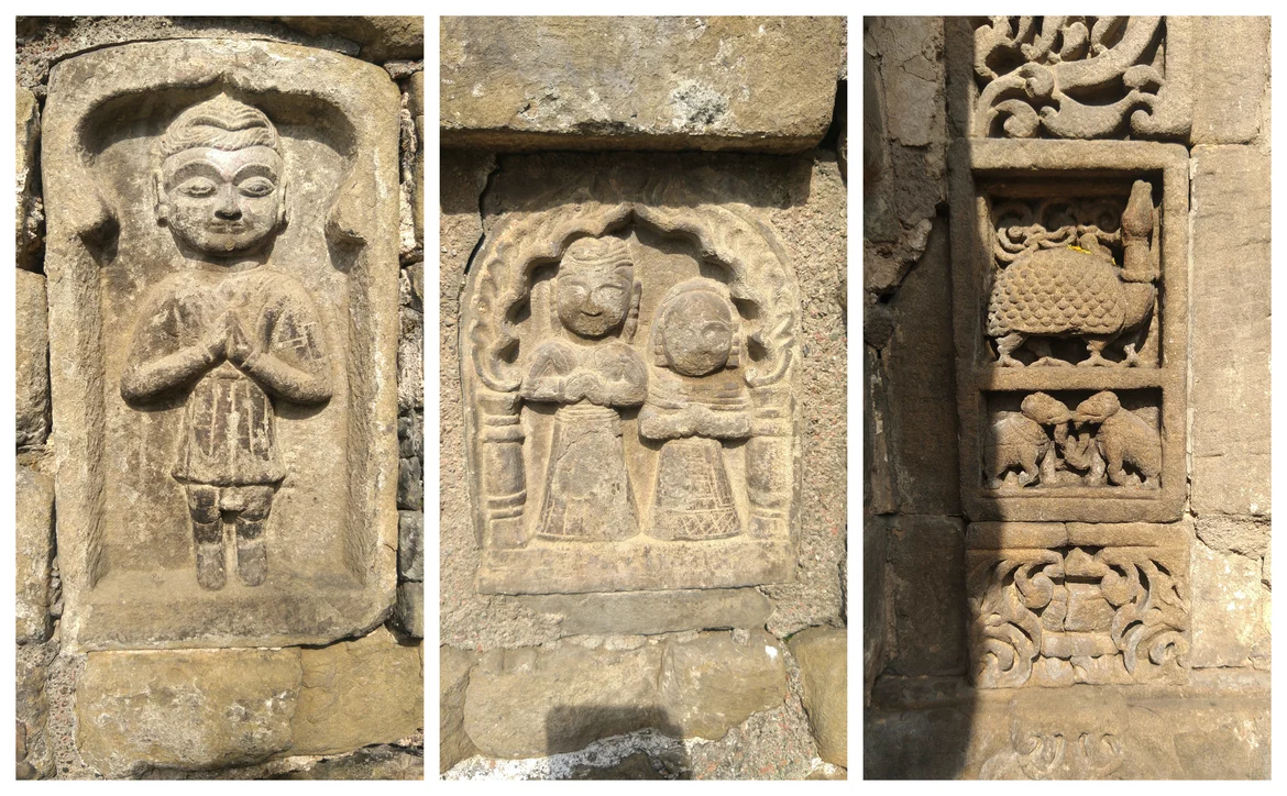Various engraved panels