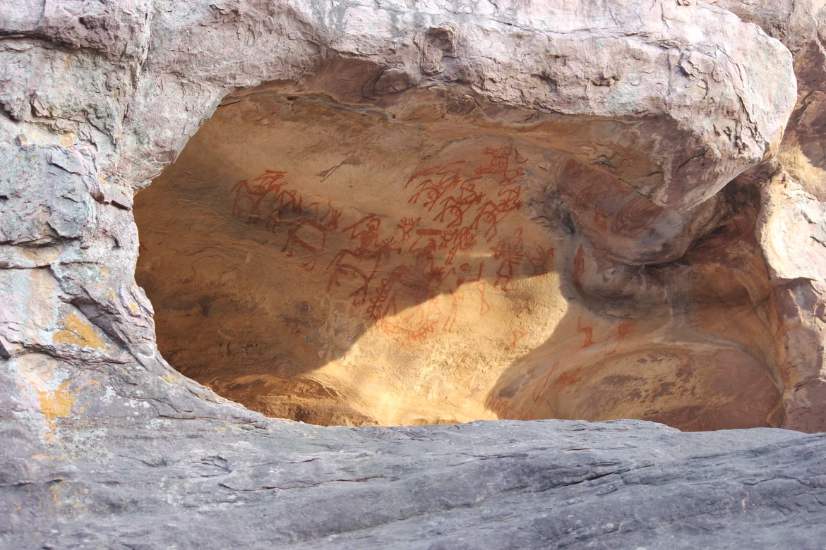 Cave paintings of Bhimbetka