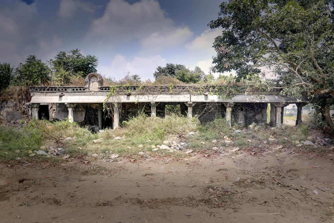 Front view of Pillai Chatram, 2019