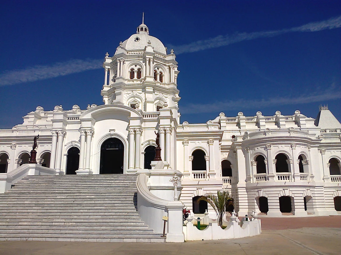 A View of Ujjayanta Palace