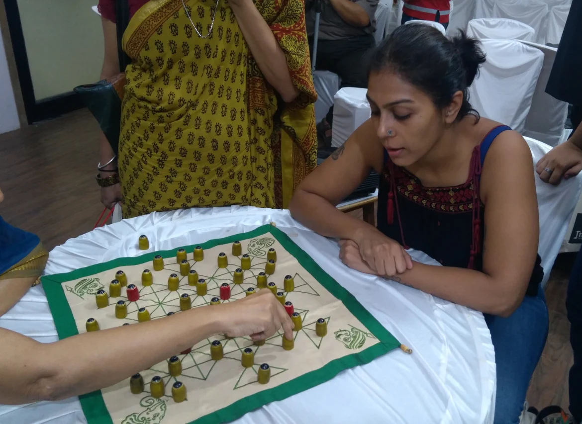A game in progress at the Conference