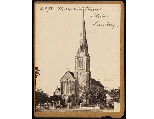 19th century sketch of the church
