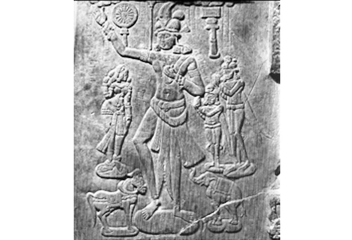 Chakravartin from Jaggayyapeta Stupa