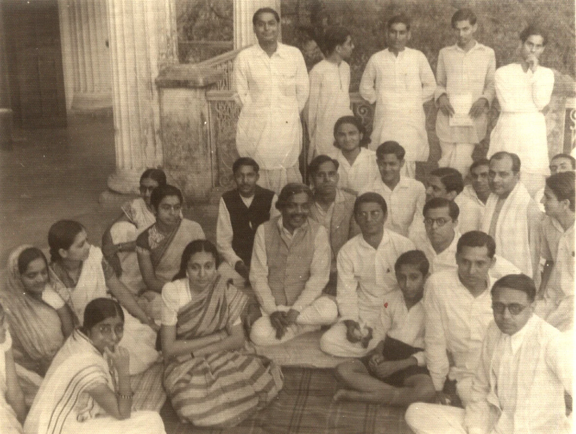 Meghani at Santiniketan