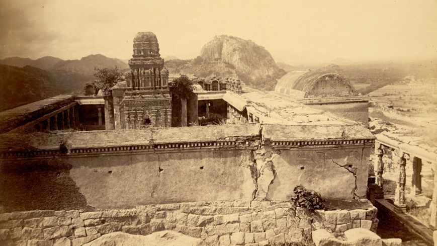 Temple on the Krishnagiri 