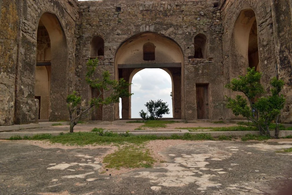 Inside of the fort