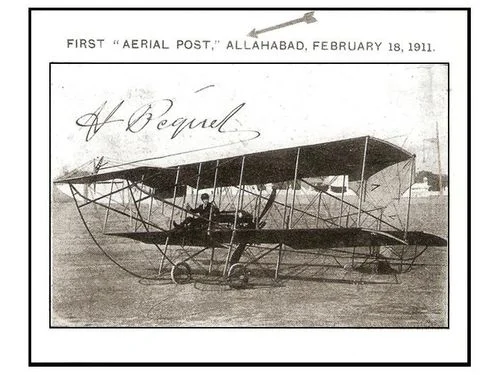 First Aerial Post by Henri Piquet