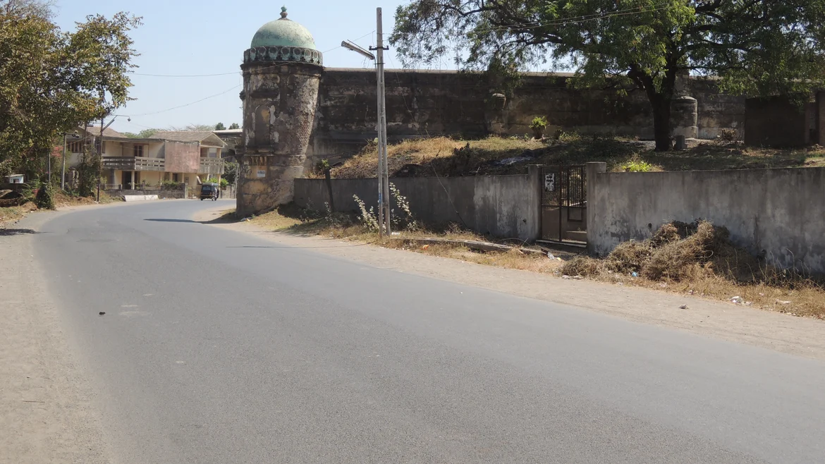 Remains of the fort wall