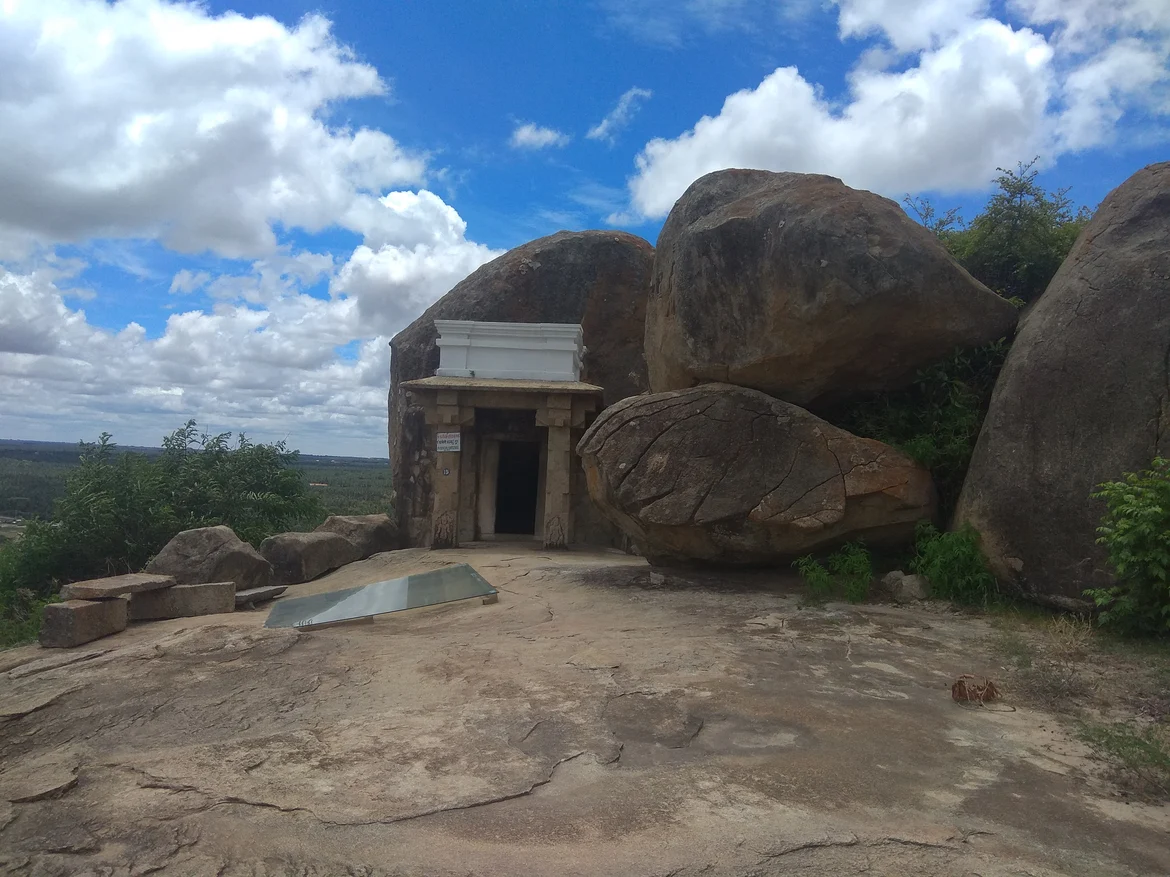 The cave where Bhadrabahu and Chandragupta are said to have meditated
